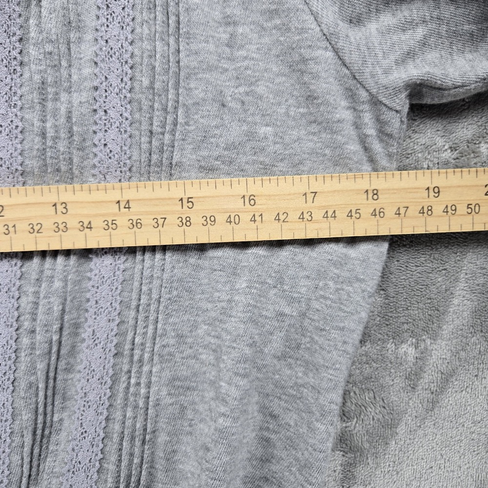 Denim & Supply Ralph Lauren Dress Womens Sz Small Gray Cottagecore Boho Babydoll - Picture 6 of 9